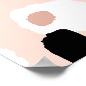 Moderne Abstrakte Leopardendrucke Poster (Ecke)