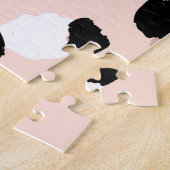 Moderne Abstrakte Leopardendrucke Puzzle (Seite)