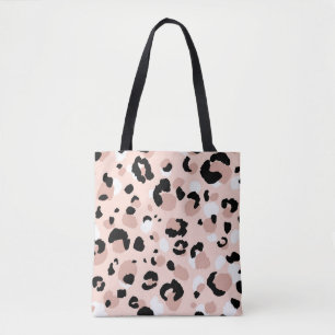Moderne Abstrakte Leopardendrucke Tasche