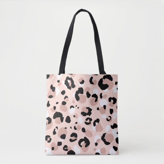 Moderne Abstrakte Leopardendrucke Tasche (Vorderseite)