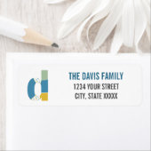 Moderne Abstrakte Letter-D-Monogramm-Anfangsadress (Insitu)