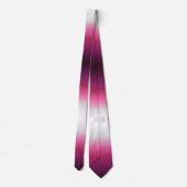 Moderne abstrakte Magenta burgundy maroon ombre Krawatte (Rückseite)