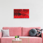 Moderne, Abstrakte Malerei Art Wrapped Canvas Leinwanddruck (Insitu (Wohnzimmer))