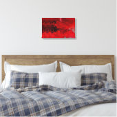 Moderne, Abstrakte Malerei Art Wrapped Canvas Leinwanddruck (Insitu (Schlafzimmer))