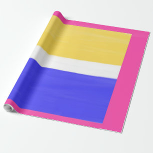 moderne abstrakte Malerei Geschenkpapier