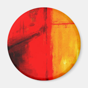 Moderne Abstrakte Malerei Magnet