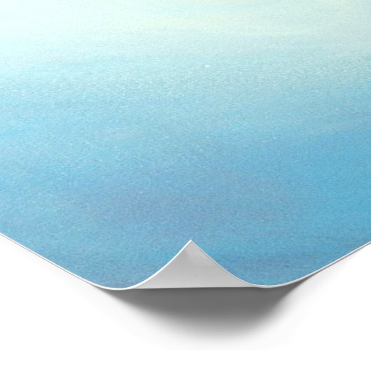 Moderne Abstrakte Malerei Poster (Ecke)