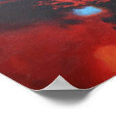 Moderne Abstrakte Malerei Poster (Ecke)