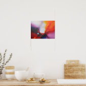 Moderne Abstrakte Malerei Poster (Küche)