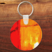 Moderne Abstrakte Malerei Schlüsselanhänger (Vorderseite)