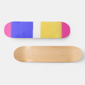 moderne abstrakte Malerei Skateboard (Horizontal)