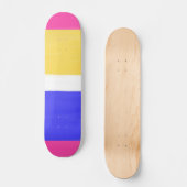 moderne abstrakte Malerei Skateboard (Vorderseite)