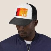 Moderne Abstrakte Malerei Truckerkappe (Beispiel)