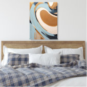 Moderne, Abstrakte Malerwerbung Leinwanddruck (Insitu (Schlafzimmer))