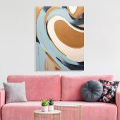 Moderne, Abstrakte Malerwerbung Leinwanddruck (Insitu (Wohnzimmer))