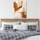 Moderne, Abstrakte Malerwerbung Leinwanddruck (Insitu (Schlafzimmer))