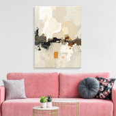 Moderne, Abstrakte Malerwerbung Leinwanddruck (Insitu (Wohnzimmer))