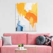 Moderne, Abstrakte Malerwerbung Leinwanddruck (Insitu (Wohnzimmer))