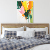 Moderne, Abstrakte Malerwerbung Leinwanddruck (Insitu (Schlafzimmer))