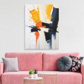 Moderne, Abstrakte Malerwerbung Leinwanddruck (Insitu (Wohnzimmer))