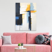 Moderne, Abstrakte Malerwerbung Leinwanddruck (Insitu (Wohnzimmer))