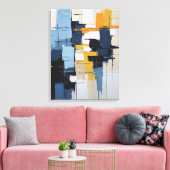Moderne, Abstrakte Malerwerbung Leinwanddruck (Insitu (Wohnzimmer))