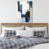 Moderne, Abstrakte Malerwerbung Leinwanddruck (Insitu (Schlafzimmer))