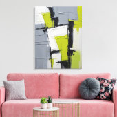 Moderne, Abstrakte Malerwerbung Leinwanddruck (Insitu (Wohnzimmer))