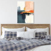 Moderne, Abstrakte Malerwerbung Leinwanddruck (Insitu (Schlafzimmer))