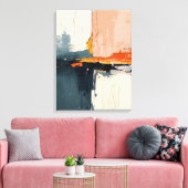 Moderne, Abstrakte Malerwerbung Leinwanddruck (Insitu (Wohnzimmer))