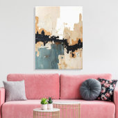 Moderne, Abstrakte Malerwerbung Leinwanddruck (Insitu (Wohnzimmer))
