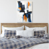 Moderne, Abstrakte Malerwerbung Leinwanddruck (Insitu (Schlafzimmer))