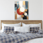 Moderne, Abstrakte Malerwerbung Leinwanddruck (Insitu (Schlafzimmer))