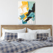Moderne, Abstrakte Malerwerbung Leinwanddruck (Insitu (Schlafzimmer))