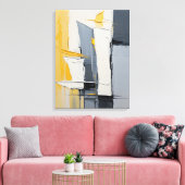 Moderne, Abstrakte Malerwerbung Leinwanddruck (Insitu (Wohnzimmer))