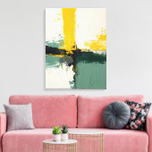Moderne, Abstrakte Malerwerbung Leinwanddruck (Insitu (Wohnzimmer))