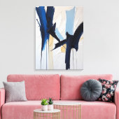 Moderne, Abstrakte Malerwerbung Leinwanddruck (Insitu (Wohnzimmer))