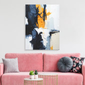 Moderne, Abstrakte Malerwerbung Leinwanddruck (Insitu (Wohnzimmer))