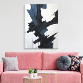Moderne, Abstrakte Malerwerbung Leinwanddruck (Insitu (Wohnzimmer))