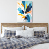 Moderne, Abstrakte Malerwerbung Leinwanddruck (Insitu (Schlafzimmer))