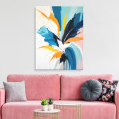 Moderne, Abstrakte Malerwerbung Leinwanddruck (Insitu (Wohnzimmer))