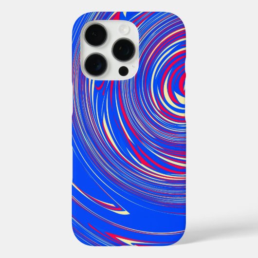 Moderne abstrakte Marmormuster-Design Case-Mate iPhone Hülle (Rückseite)