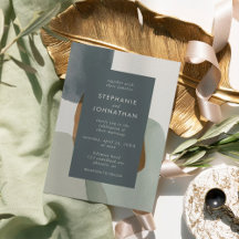 Moderne Abstrakte Minimalistische Wasserfarbenhoch