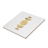 Moderne Abstrakte Mondphasen des Mitteljahrhundert Fliese (Seite)