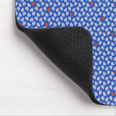 Moderne abstrakte Mosaik-Geometrie-Muster 1293 Mousepad (Ecke)