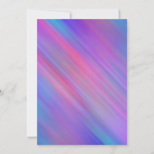 Moderne Abstrakte Motion Blank Card Dankeskarte (Vorderseite)