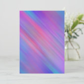 Moderne Abstrakte Motion Blank Card Dankeskarte (Stehend Vorderseite)