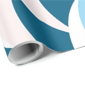 Moderne abstrakte multicolor Pop-Art Geschenkpapier (Rolleneckpunkt)