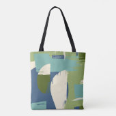 Moderne abstrakte Multifarben Tasche (Rückseite)