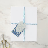 Moderne abstrakte Muster-Abschluss Danke-Tag Geschenkanhänger (Mit Garn)
